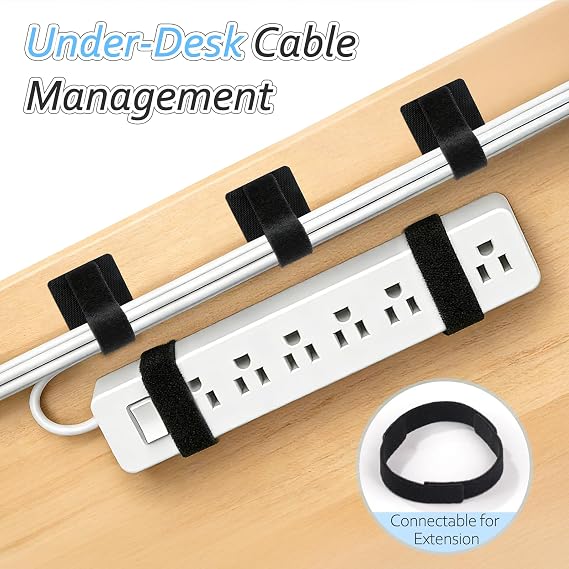 12 Pack Cable Clips 20 Pack Cable Management Under Desk