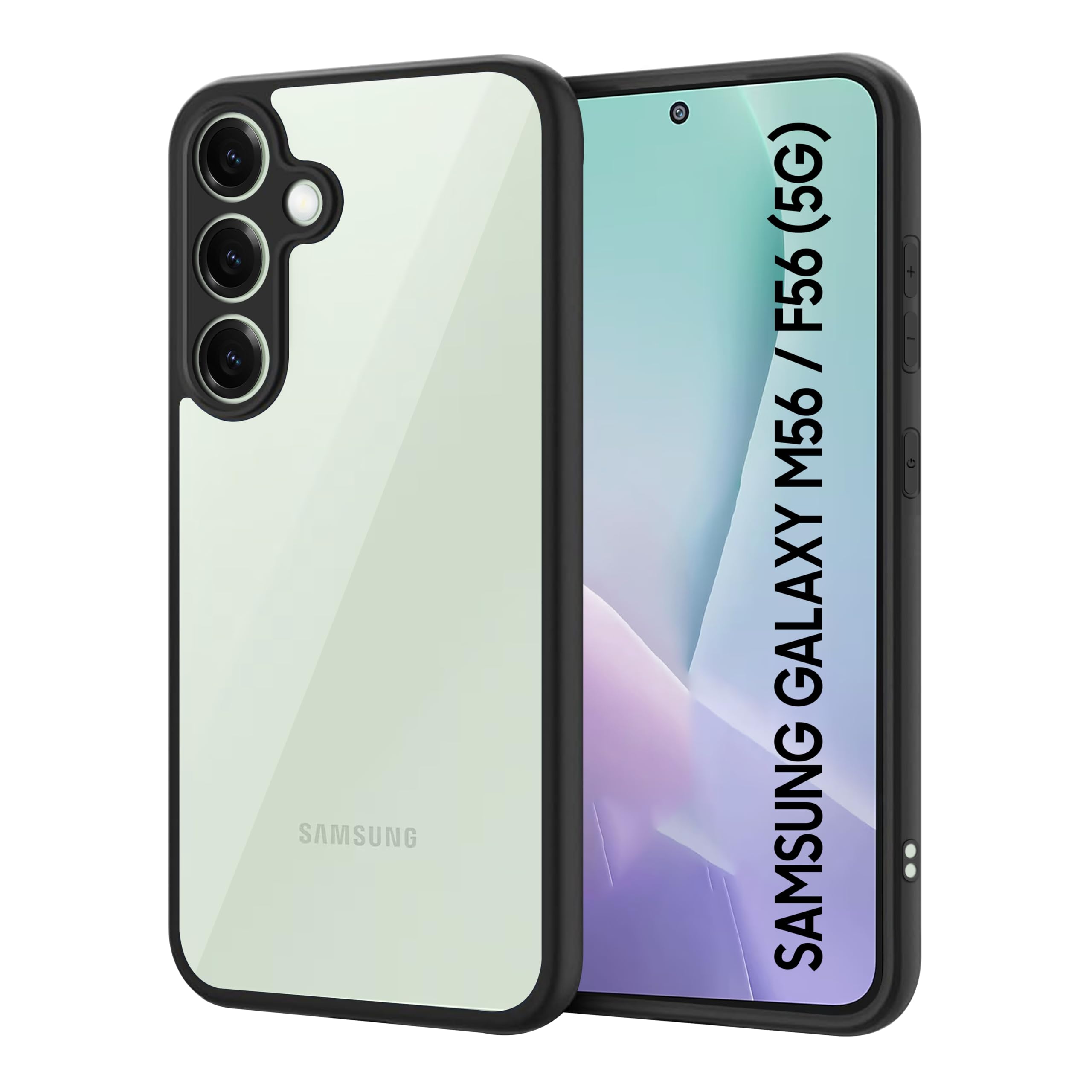 CEDO Backcover for Samsung Galaxy M56 5G Black - Image 1