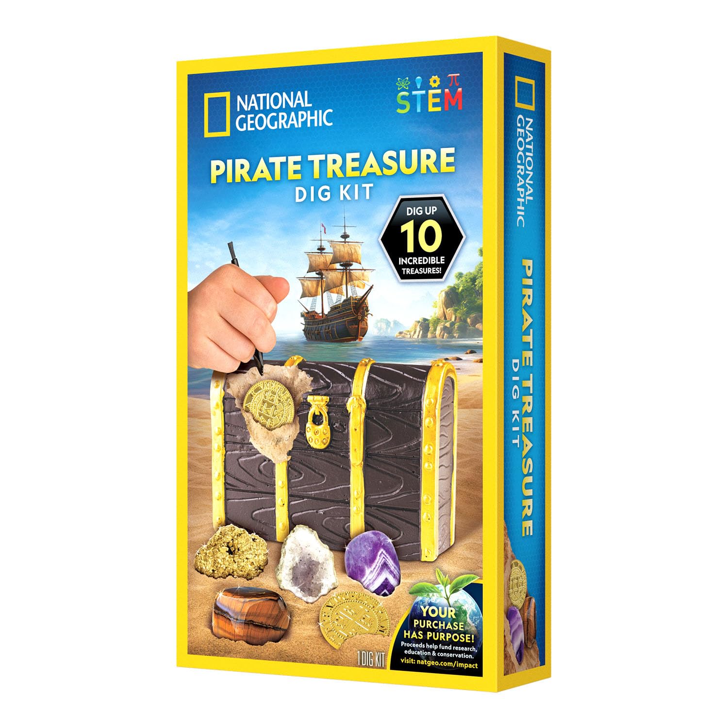 National Geographic Piraten-Schatzgraben-Set