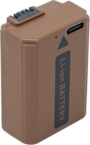 Miniatura 6 de Wasabi Power Batería USB (Serie Ginger) para NP-FW50 (compatible con ZV-E10, Alpha a7, a7 II, a7R, a7R II, a7S, a7S II, a5000, a5100, a6000, a6300,