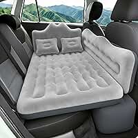 Umbrauto Assento traseiro para colchão de ar de caminhão| Cama inflável para colchão de acampamento de carro para banco traseiro, assento traseiro de sopro SUV, colchão de ar para viagem de van com