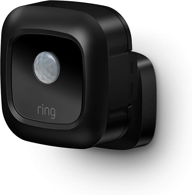 Ring Éclairage intelligent – Capteur de mouvement extérieur, noir (congélateur requis)