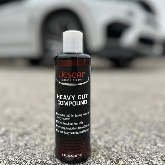 Jescar Heavy Cut Compound - 8oz