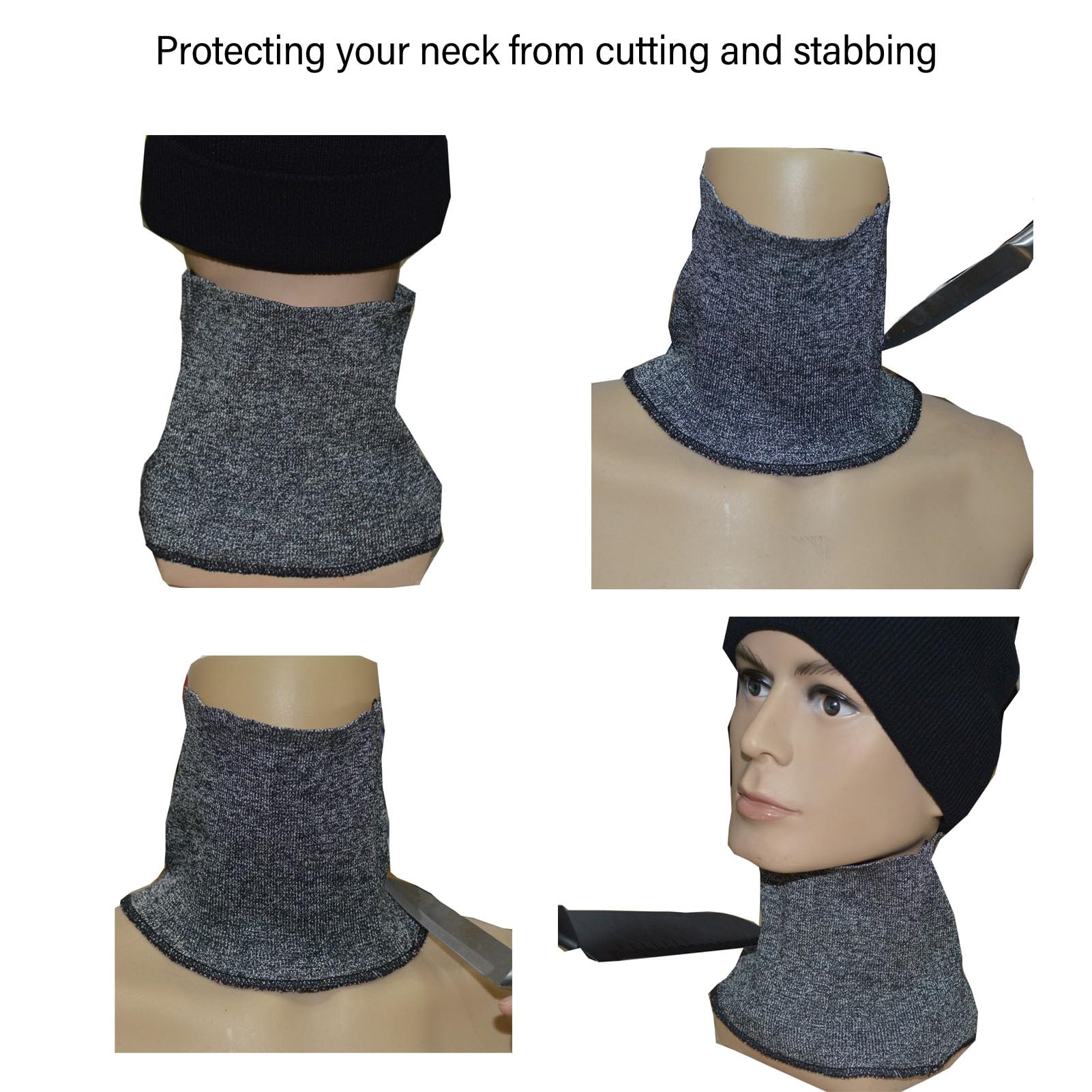 Neck Protection Pattern Kevlar Neck Protection BSV Welding Neck Protector XL - Kevlar Cut ...