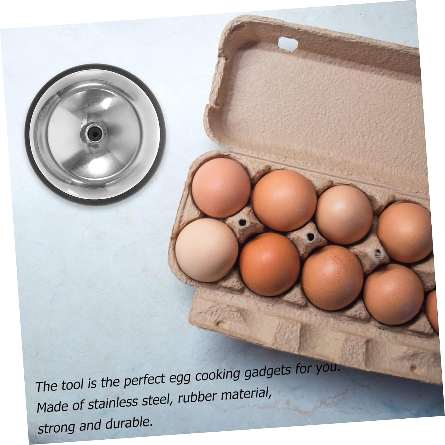 Hemoton 3pcs Egg Piercer Egg Yolk Separator Boiled Piercer Tool Hole Puncher Easy to Peel