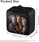 Rnyleeg Horse First Trousse d'aide Trousses de premiers soins portatives pour les entreprises Trousse médicale d'urgence moyenne pour le sac de stockage de la médecine à domicile