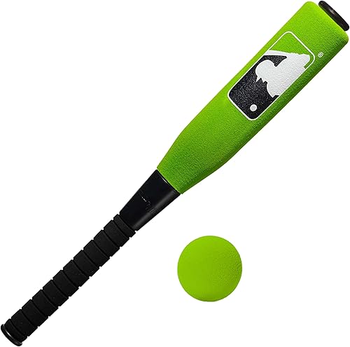 Miniatura 1 de Franklin Sports MLB - Juego de bate de béisbol de espuma para niños y niñas, para interiores y exteriores, bates de béisbol de espuma suave para