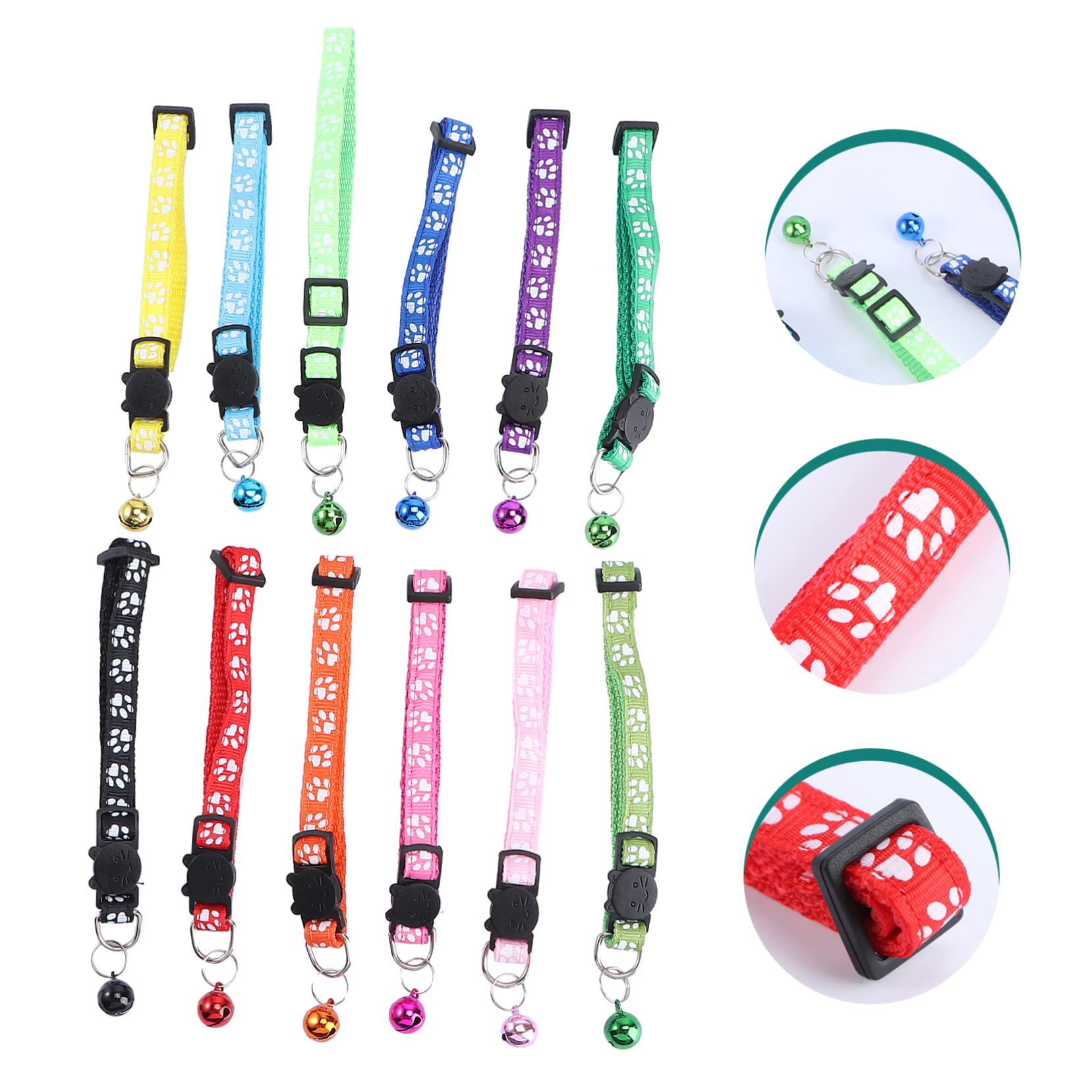 Beavorty 36pièces Collier Ajustable pour Animaux De Compagnie Collier Décoratif avec Détails Élégants pour Et Chiens