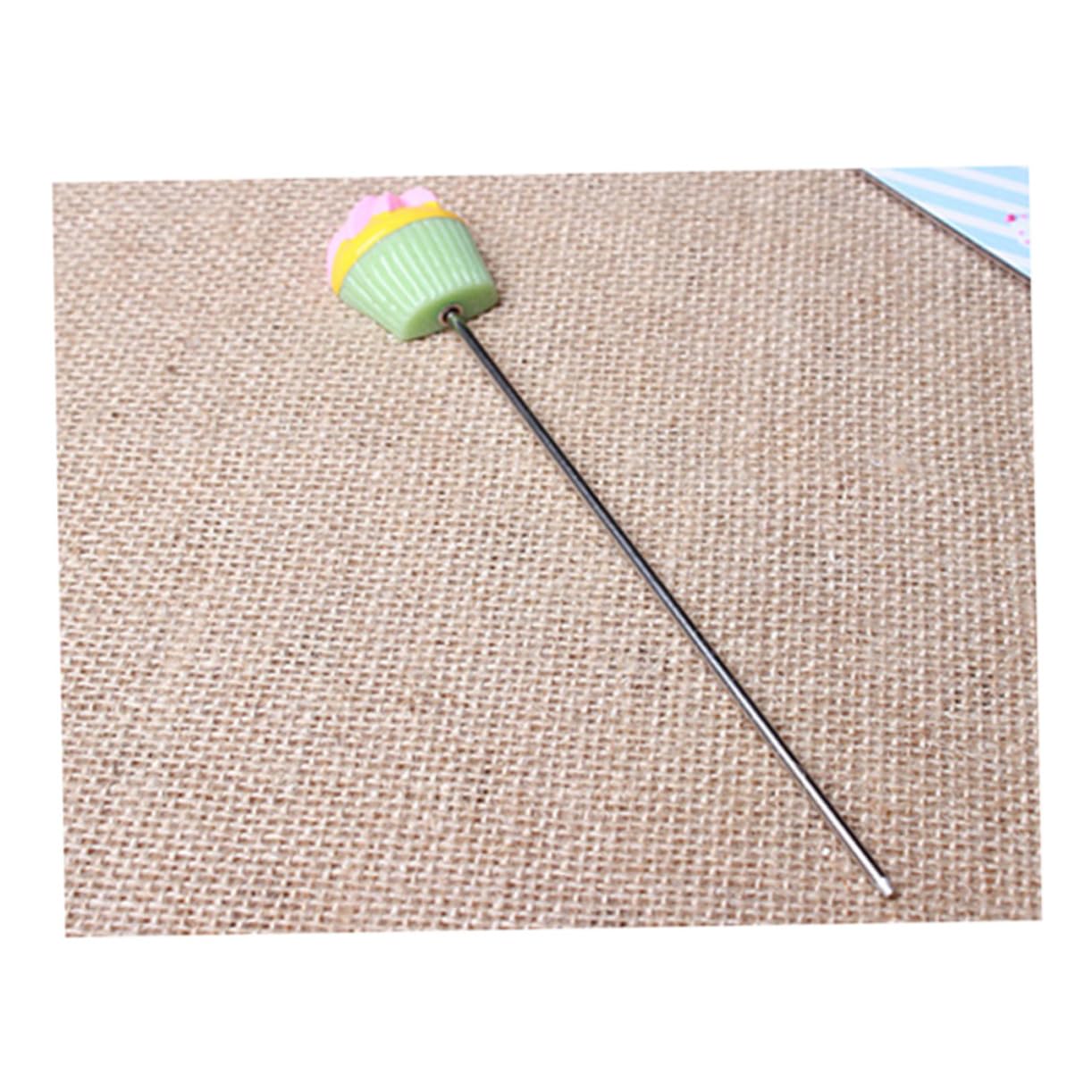 BRIGHTFUFU Stainless Steel Cake Tester Cake Accessories Reusable Long Needle for Baking