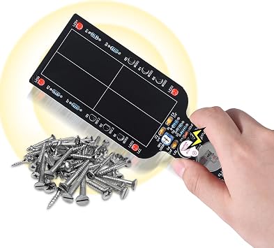 Metal Detector Soldering Project Kit- DIY Soldering Practice Kit with Handheld Non-Contact Detection Module, Electronic Soldering Kit for Beginners/Adults, Ideal School/Home Education Project