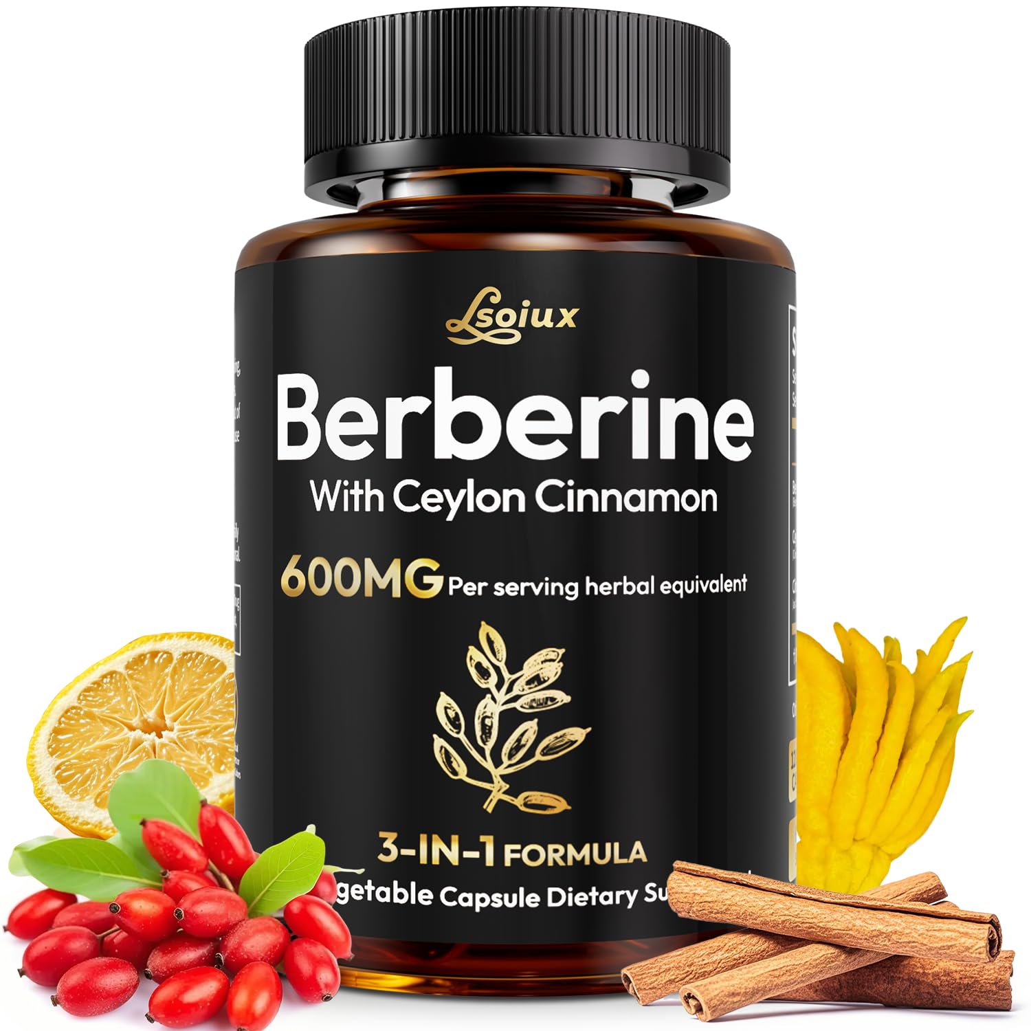 Amazon.com: LSOIUX Berberine Supplement with Ceylon Cinnamon