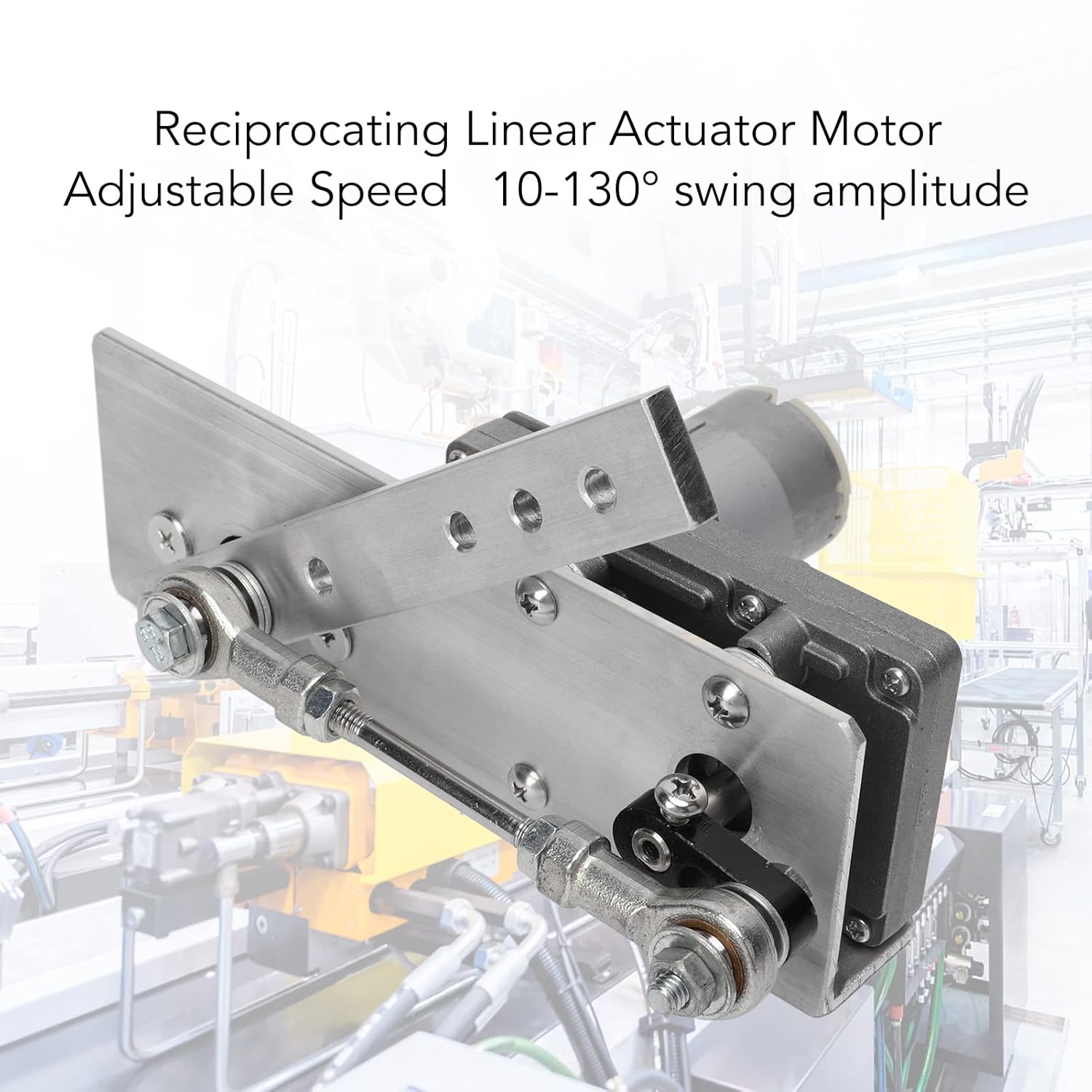 DC 24V Linear Motion Actuator DC 24V Cycling Reciprocating Motor Speed 10 to 130 Stroke Linear Motion Products US Plug 100 to 240V (45 Times Per Minute)