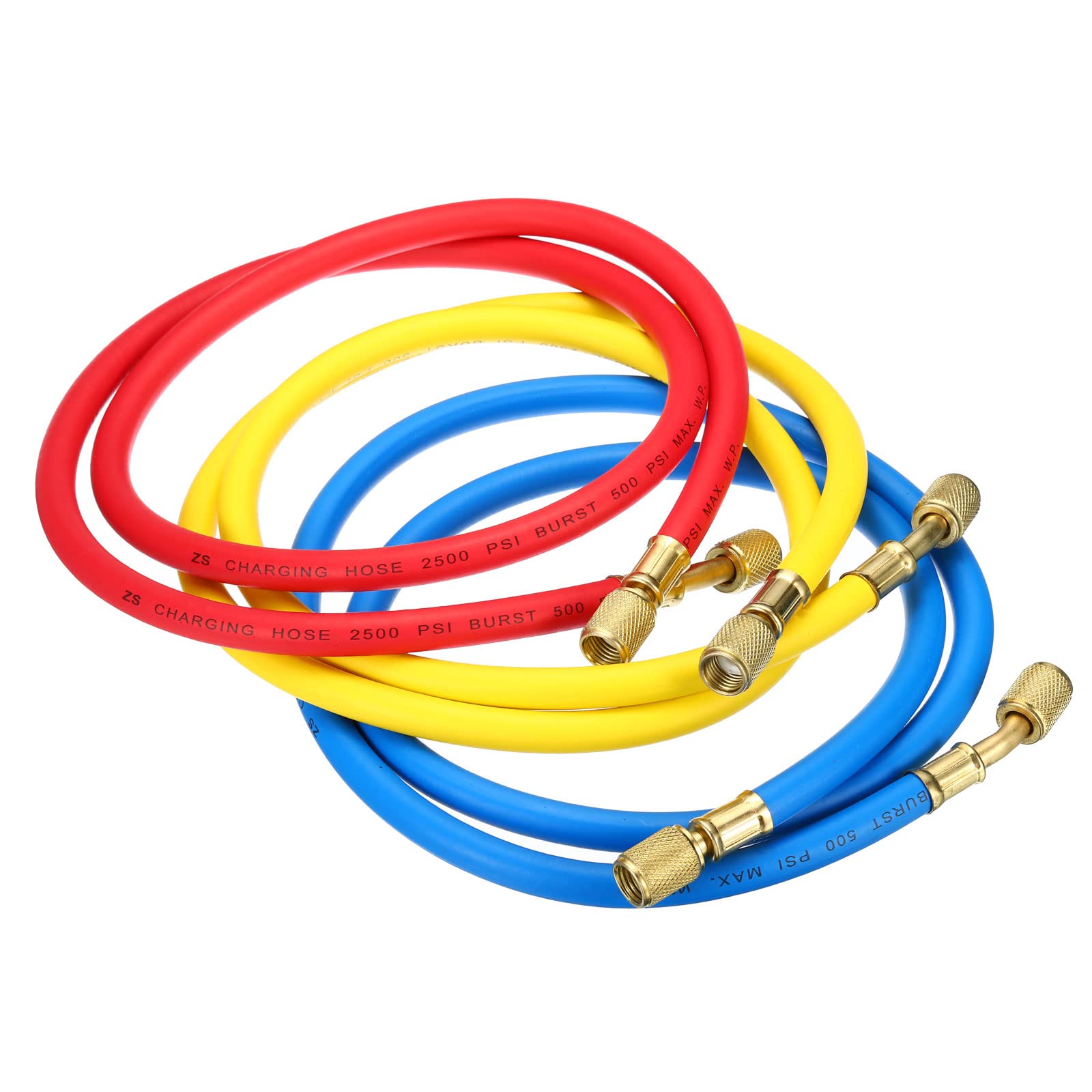 VOBOR R134A Refrigerante Tubo Kit,Auto AC Kit Ricarica Refrigerante per