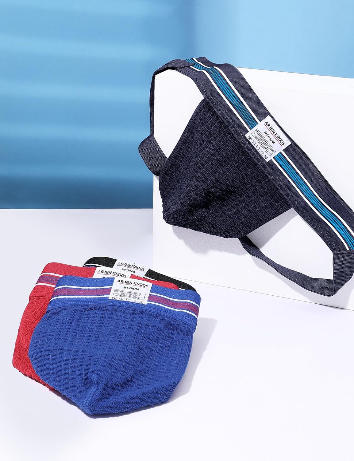 Arjen Kroos Men's Jock Strap Underwear Sexy Jockstraps Athletic Supporters for Men - Image 4
