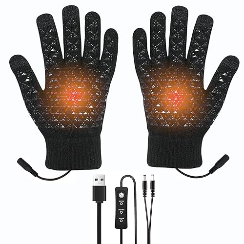 Gants chauffants USB pour homme et femme - Chauffage des