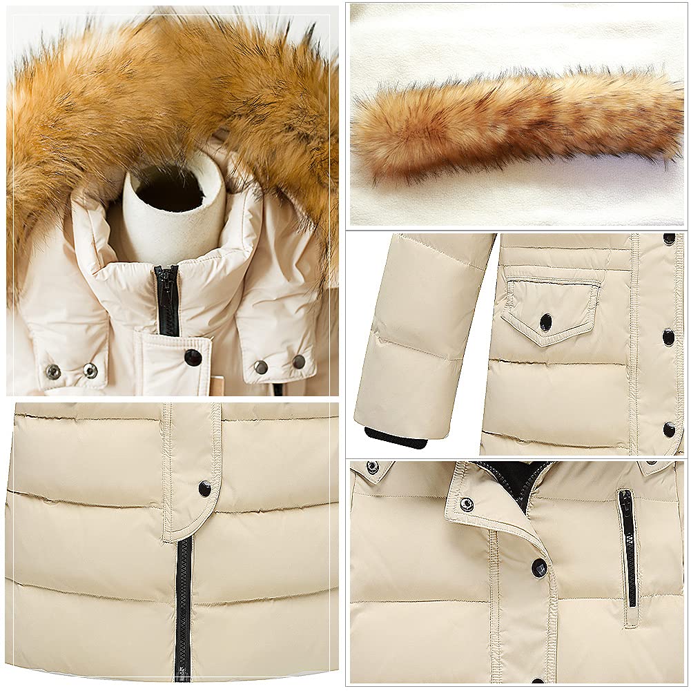 Giacca invernale per bambini, unisex, piumino da ragazza, ragazzo, giacca traspirante con cappuccio