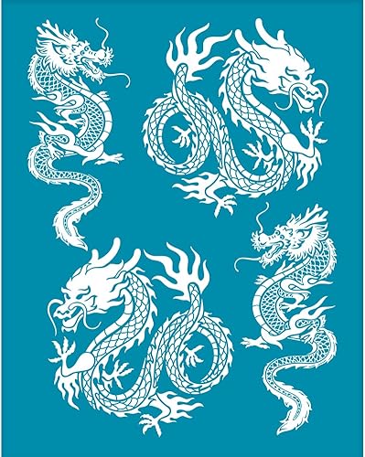 Vista 15 de OLYCRAFT Plantilla de pantalla de seda con patrón de leopardo de 4 x 5 pulgadas para arcilla polimérica, fabricación de joyas