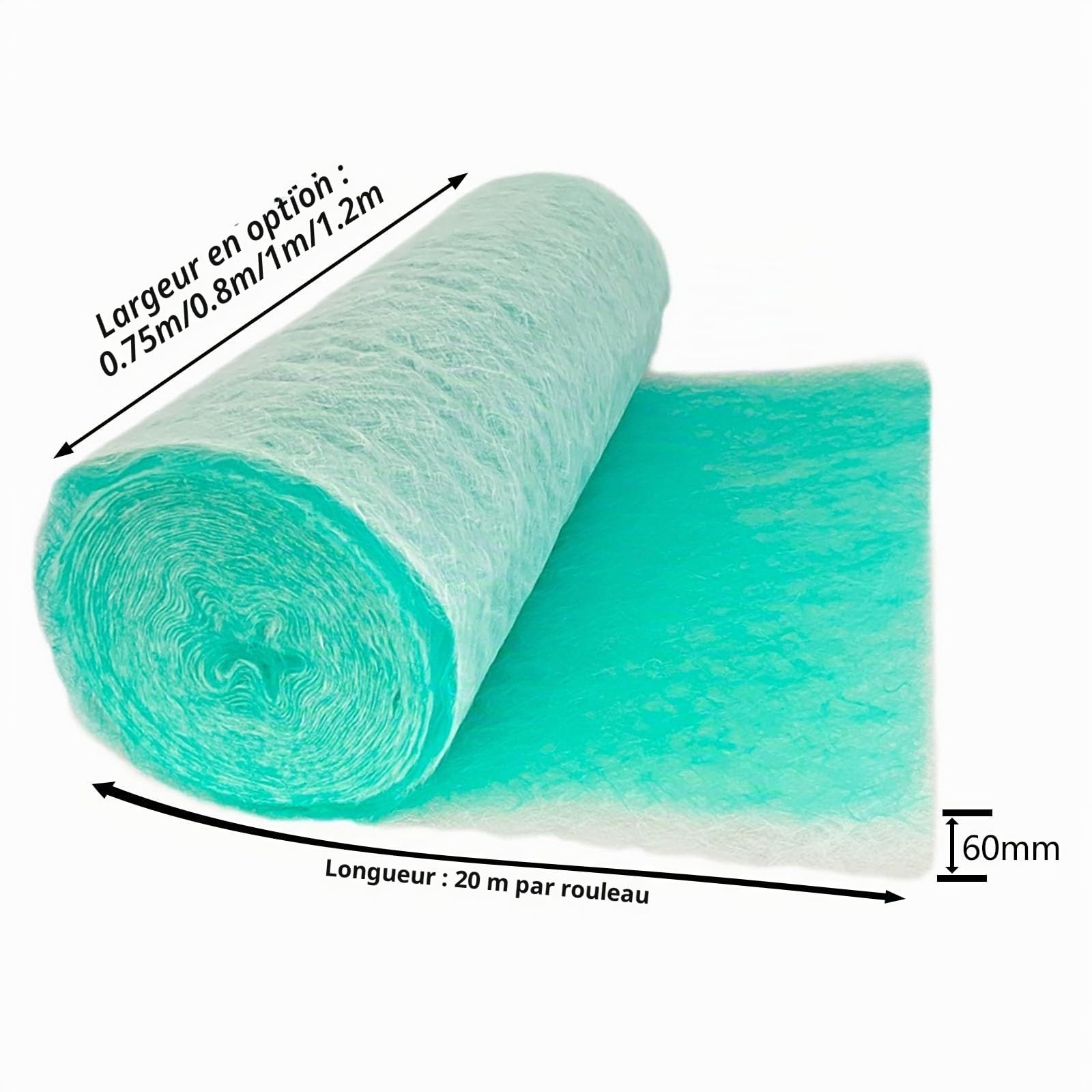 Filtres de Cabine de Peinture,Filtre De Cabine De Pulvérisation 1 Rouleau,Filtre À Air en Fiber De Polyester Magasin De Peinture Cabine De Pulvérisati(Size:3.28x65.6ft(1x20m),Color:Thickness: 60mm)