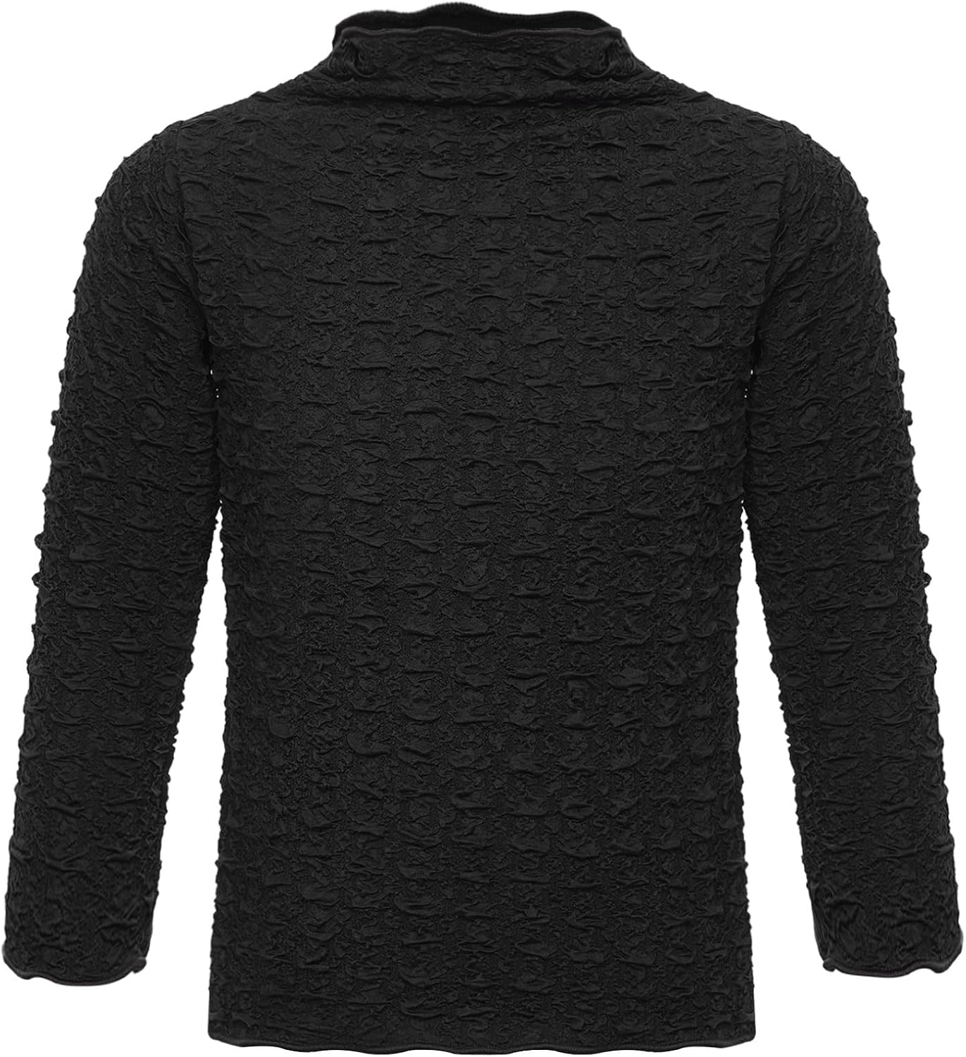 Freebily Kids Girls Long Sleeve Texture Mock Neck Thermal Top Toddler Basic Solid Color Warm T-Shirts Undershirts