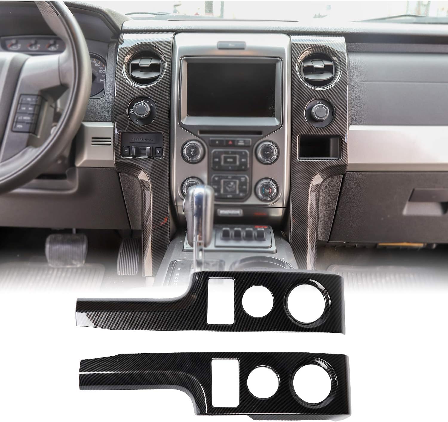 Car & Truck Parts 20092014 F150 F150 DRIVER DASH LH SIDE SILVER TRIM