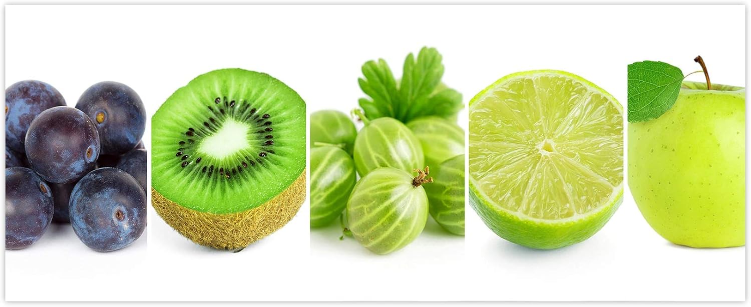 Design Glass backsplash - Tempered Glass Magnetic splashback Fruits&Veggies Series MBBS05: