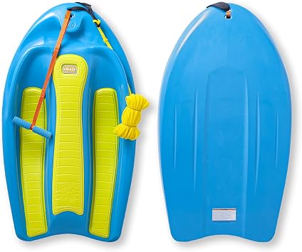 ZUP Coast Board All-in-One Kids Wakeboard, Trainer Board, Kneeboard, and Water Skis with Rope Handle, Ideal for Water Sports and Boating, Perfect for Beginners and Young Riders