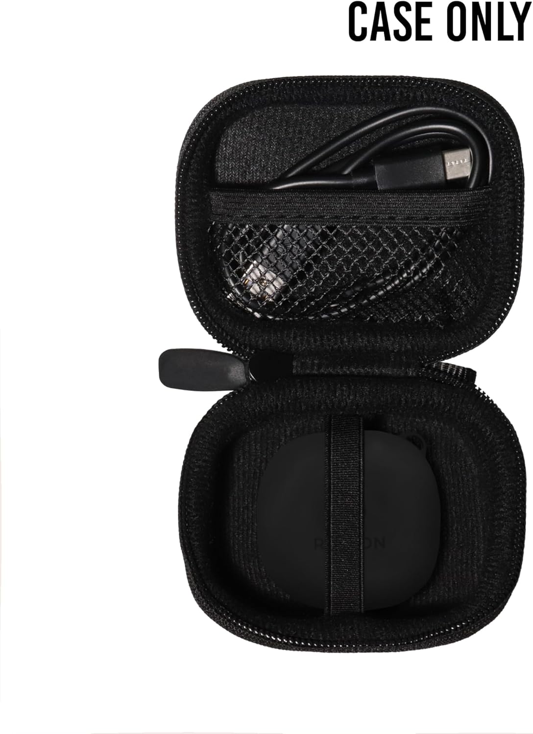 getgear Earbuds Case Compatible with Fitness Bluetooth True Wireless Earbuds (Black) - Image 3