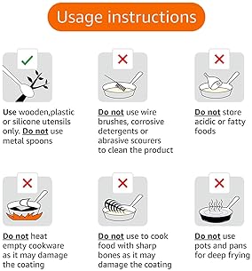 Amazon Basics Non-Stick, Dishwasher and Oven Safe Kitchen Cookware Set, Pots and Pans