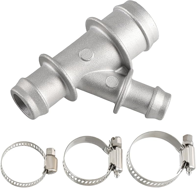Conector em Y de alumínio para mangueira do radiador HIMARKLIF 15834773 – 1 unidade