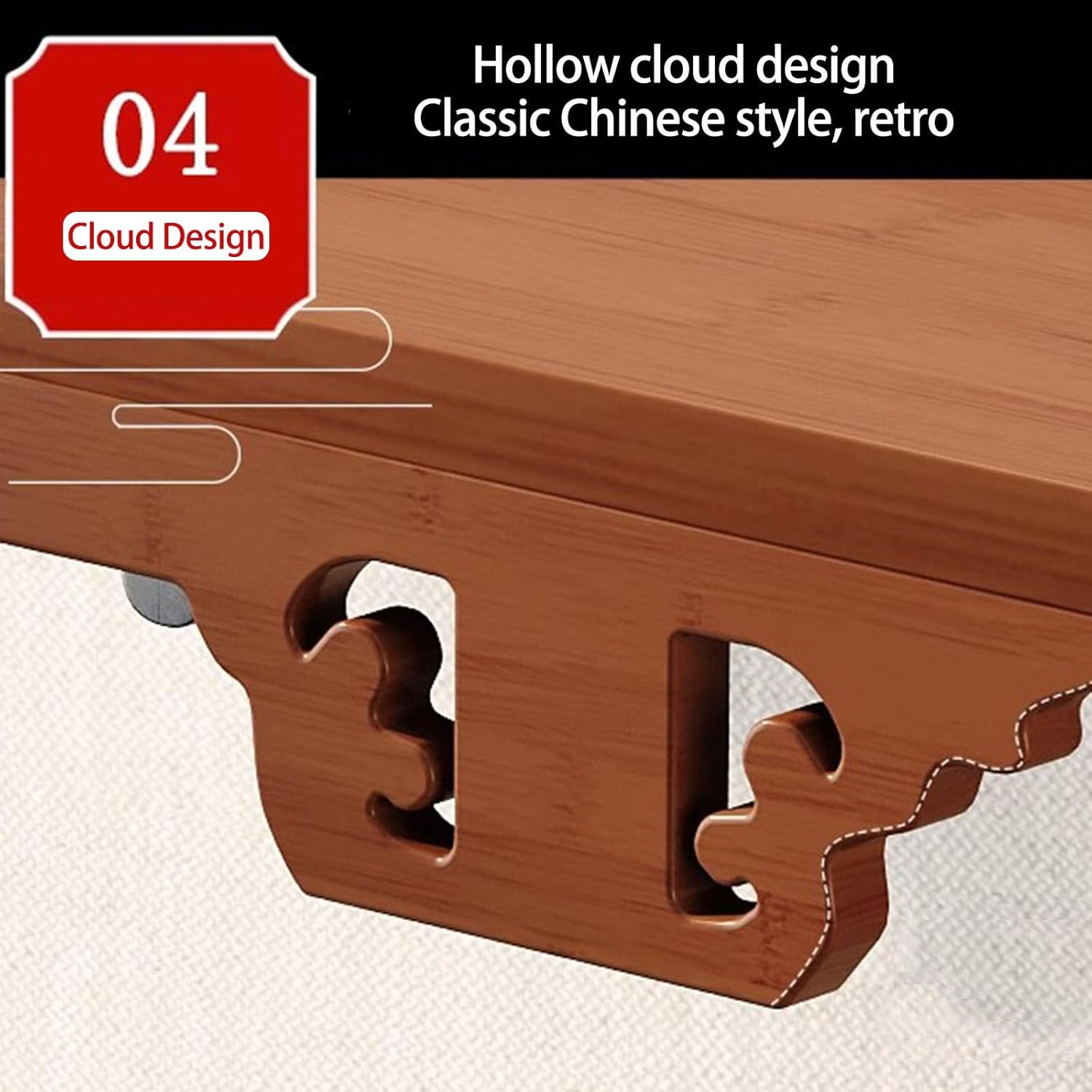 Altar Table, Bamboo Display Pedestal Offering Table,Buddhist Altar Cabinet,Prayer Meditation Tables,Chinese Cabinet Pedestal Offering Tables(40x25cm/15.7x9.8in)