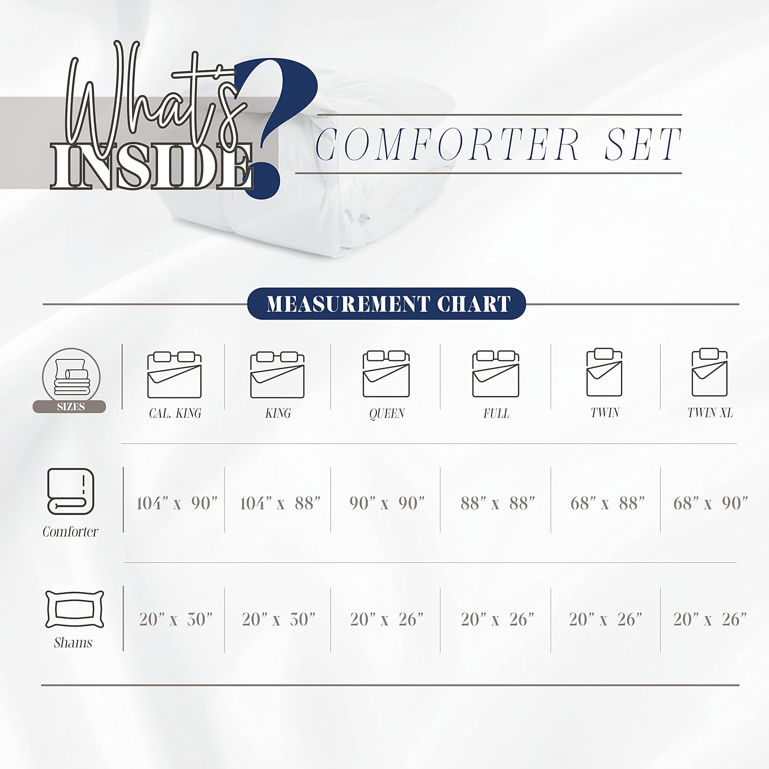 Elegant Comfort 3-Piece Reversible Comforter Set, All Season Cozy, Soft Down Alternative, Quilted - Box Stitched - Duvet Insert with 4 Corner Tabs, Comforter with Shams, Full, Tiffany/Gray