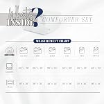 Elegant Comfort 3-Piece Reversible Comforter Set, All Season Cozy, Soft Down Alternative, Quilted - Box Stitched - Duvet Insert with 4 Corner Tabs, Comforter with Shams, King, Navy/Yellow
