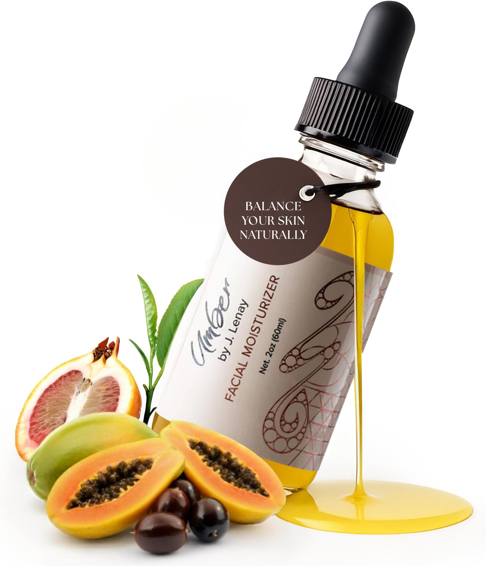 - Facial Moisturizer Serum for Face - Hydrating & Anti-Aging Skin Care Serum - Helps Balance Sebum Production for Healthy Skin - For Dry & Sensitive Skins