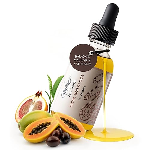 Umber By J. Lenay Suero hidratante facial para la cara - Suero hidratante y antienvejecimiento para el cuidado de la piel - Ayuda a equilibrar la