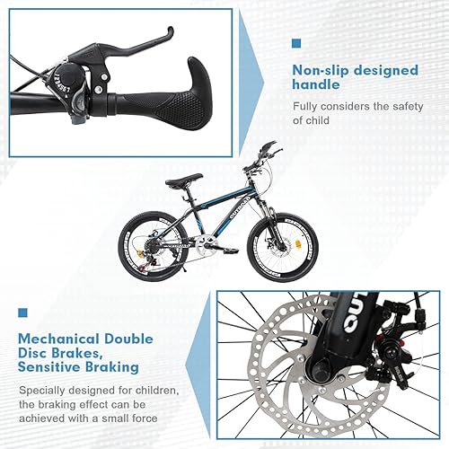 Miniatura 2 de MarKnig Freestyle Kids Bike for 3-12 YRS 14 16 18 20 Inch Boys Girls Children Bicycle with Training Wheels Adjustable Seat Toddlers Bike Multiple