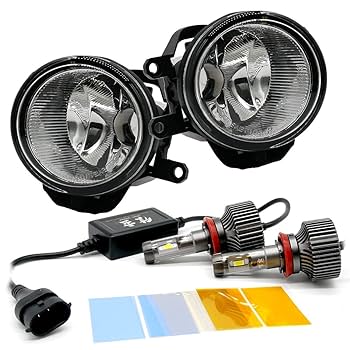 Amazon | トヨタ車用 フォグランプガラスレンズユニット+ LED