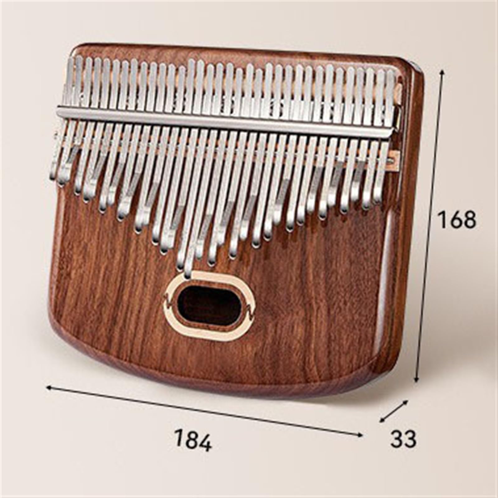 34 Note Kalimba Thumb Piano Strumento Musicale Portatile Per Pianoforte Per Principianti Con Accessorio Kalimba Strumento Musicale