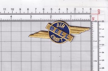 Bell Aircraft Patch - with Hook and Loop, Officially Licensed, 3