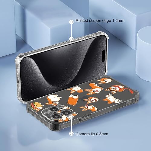 Vista 481 de Roemary Funda púrpura para iPhone 14 Pro Max con diseño de caballo azul, patrón de acuarela con protector de pantalla