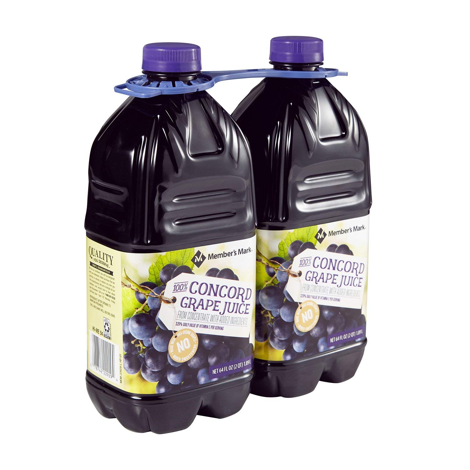 Member's Mark 100% Concord Grape Juice by Welch's (64 oz., 2 pk.)