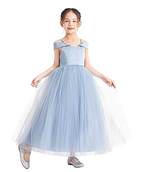 トリートユアセルフTreatGirl's tulle frill jersey Angel's Face - Teen Girls Lilac Purple Tulle Dress