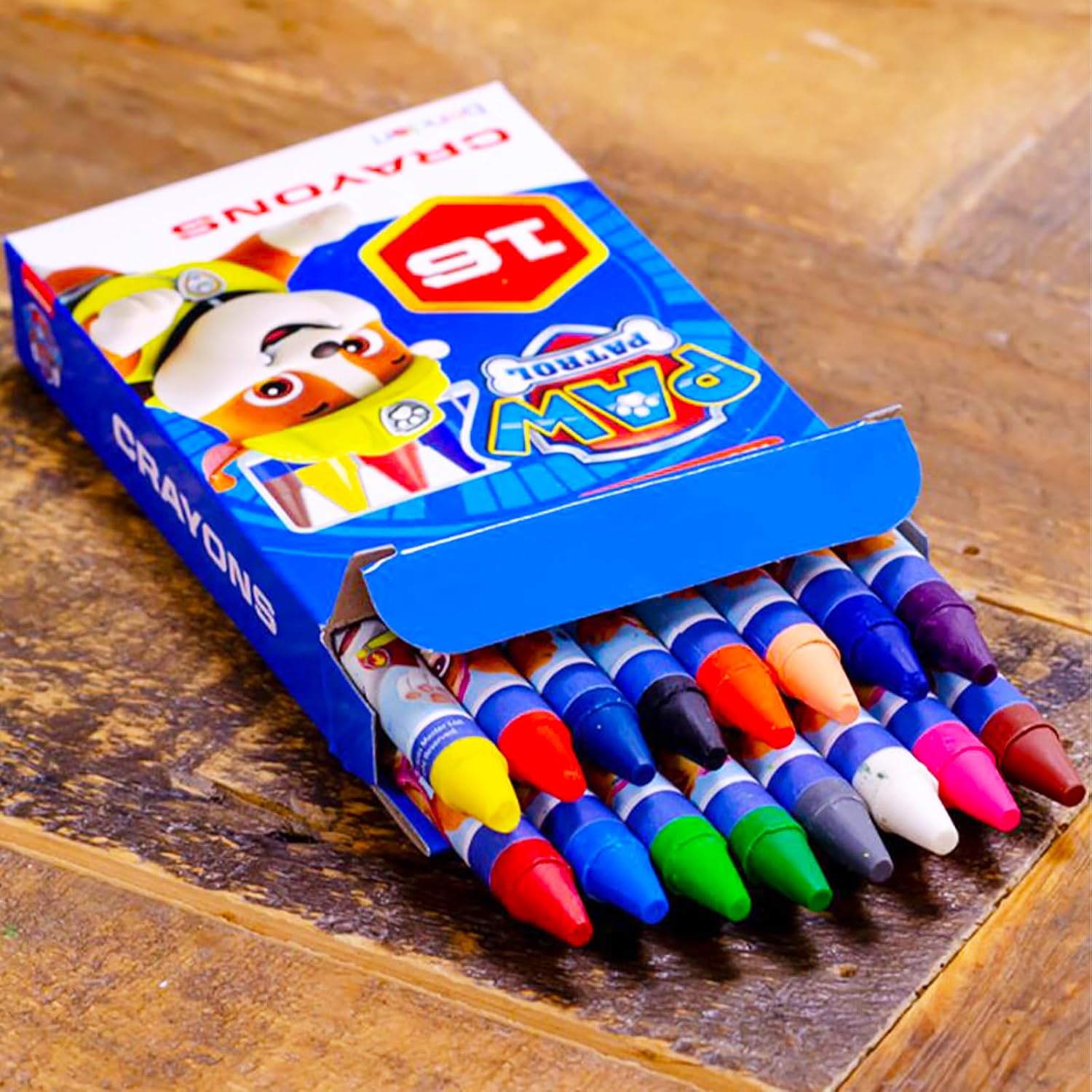 Paw Patrol Coloring Set - Bundle with 8 Markers and 16 Crayons for Coloring, Crafts, Drawing, and More | Paw Patrol School Supplies for Kids