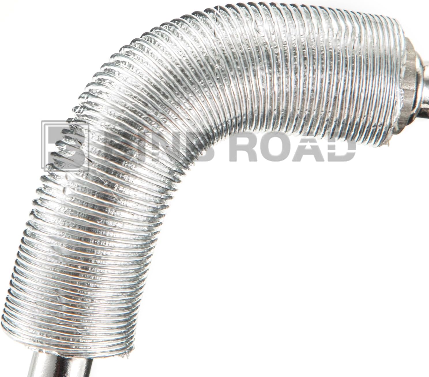 2Pcs Engine Turbocharger Coolant Hose 11538663516 + 11538663517 Compatible with BMW 228i 328i 428i 528i X1 X3 X4 X5