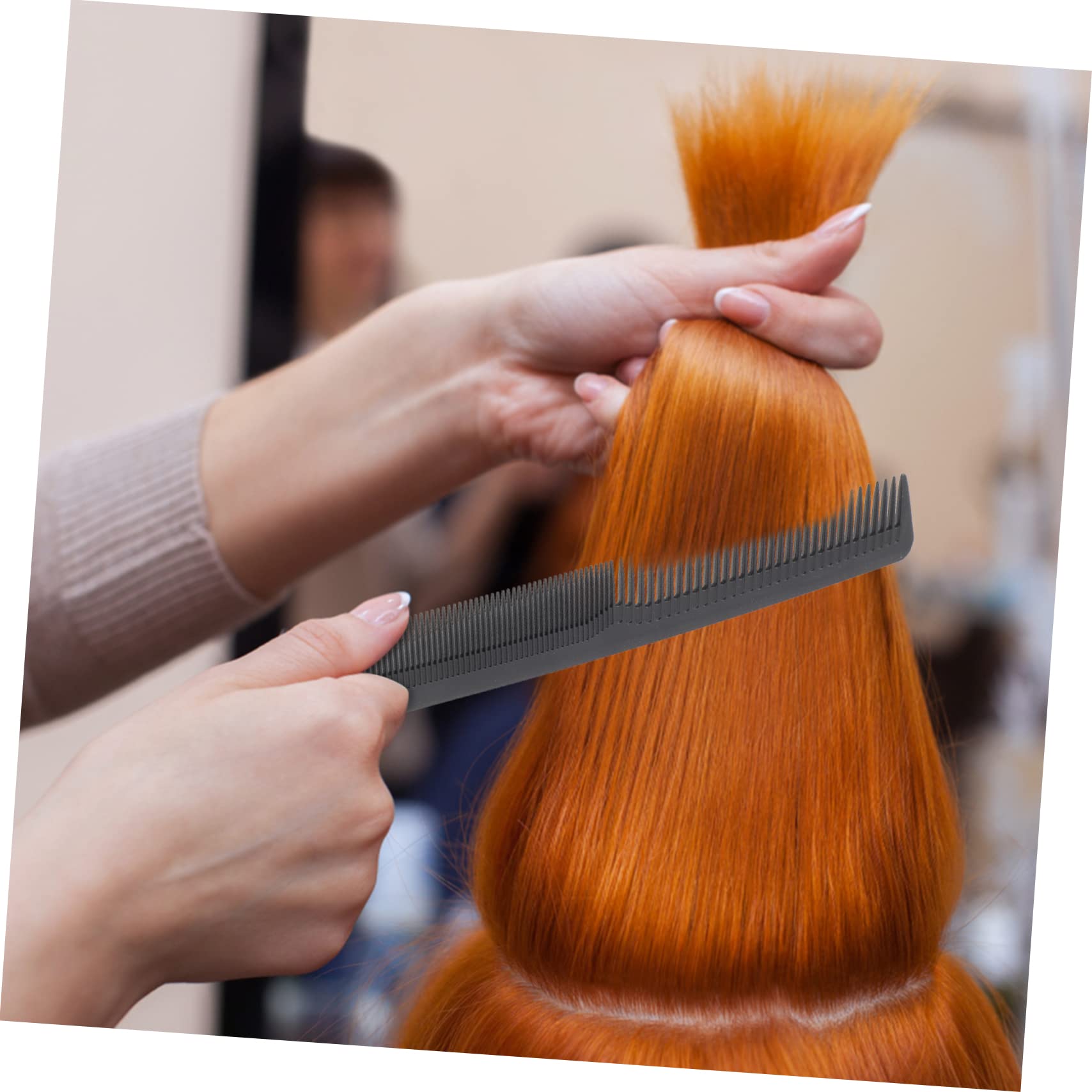 Baluue 24stücke Teiliges Feinen Und Zahnkämmen Kunststoff Für Und Antistatisch Für Haarschnitt Und Styling Geeignet Für Dünnes Und Dickes Haar Und Trocken