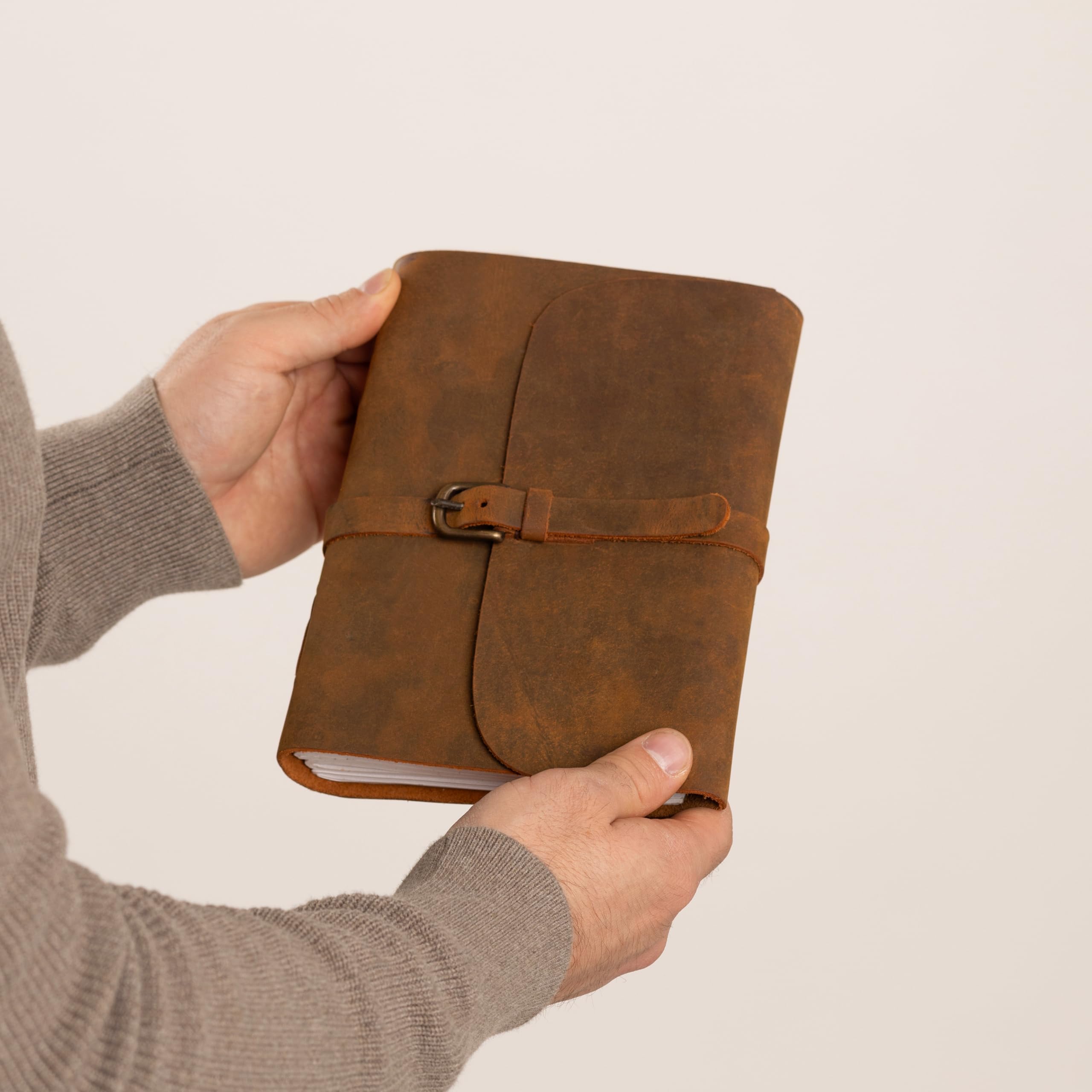 Gusti taccuino in pelle – Gea taccuino diario vintage marrone pelle