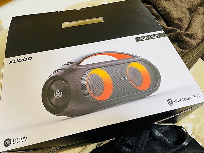 xdobo Vibe Plus Bluetooth ポータブルスピーカー Amazon.co.jp: xdobo vibe plus ブルートゥーススピーカー 重低音DSP