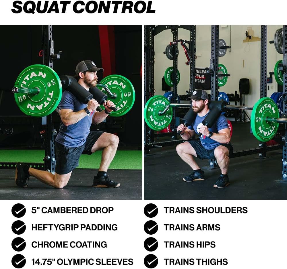 Titan Fitness Safety Squat Olympic Bar 1,500 LB Jamaica Ubuy