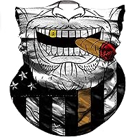 Vista 197 de Obacle - Tapabocas con cuello polar y de estilo de pañuelo contra el polvo y el sol para hombre y mujer