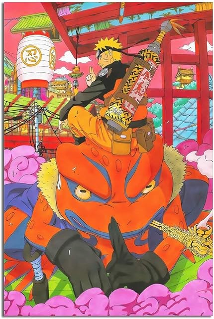 Naruto Shippuden Anime Sasuke Kakachi Poster Canvas Art Poster Picture Family Bedroom Decorative Posters Gift Wall Painting Poster 12×18inchs(30×45cm)