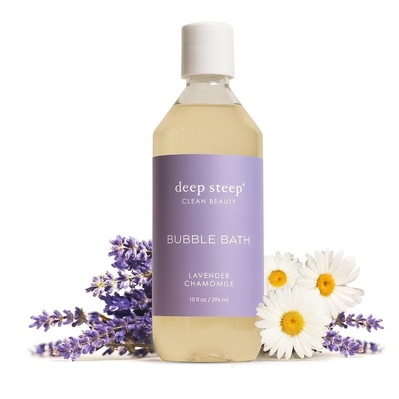 Espuma para banho Deep Steep Lavanda e Camomila, 300 mL